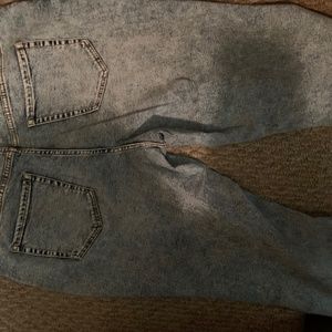 Lane Bryant Flex Magic Waistband denim girlfriend Straight crop